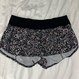 Lulu lemon floral shorts